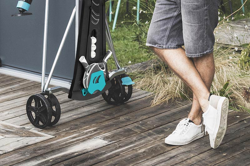 Oversize double wheels cornilleau